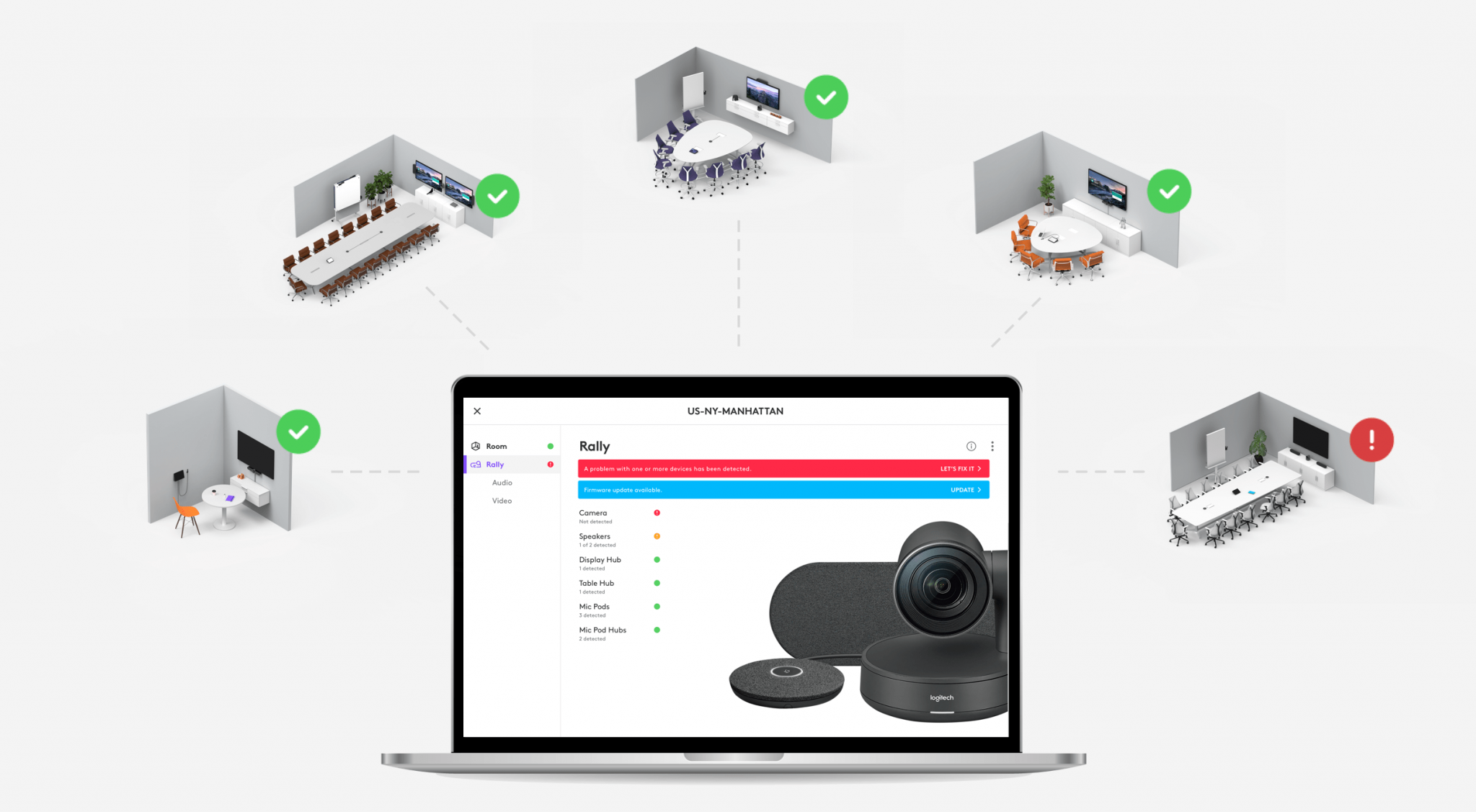 Arriva Sync, la nuova piattaforma di Logitech dedicata alle videoconferenze thumbnail
