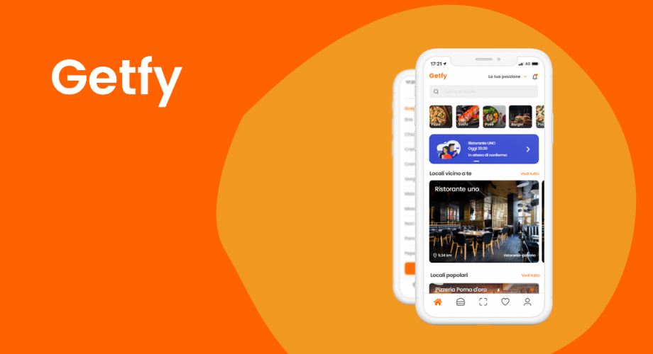 Getfy, l'app che mette in contatto cliente e ristoratore thumbnail