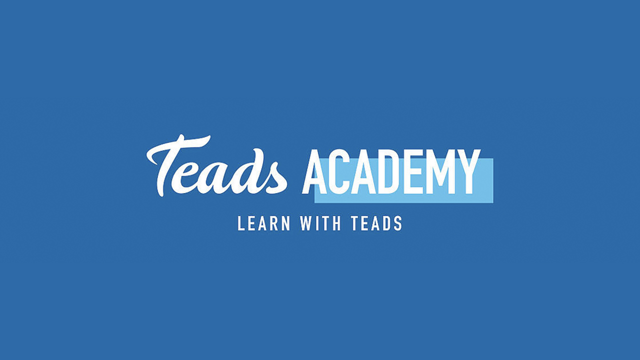 Teads Academy,  la nuova piattaforma di corsi virtuali in ambito di pubblicità thumbnail