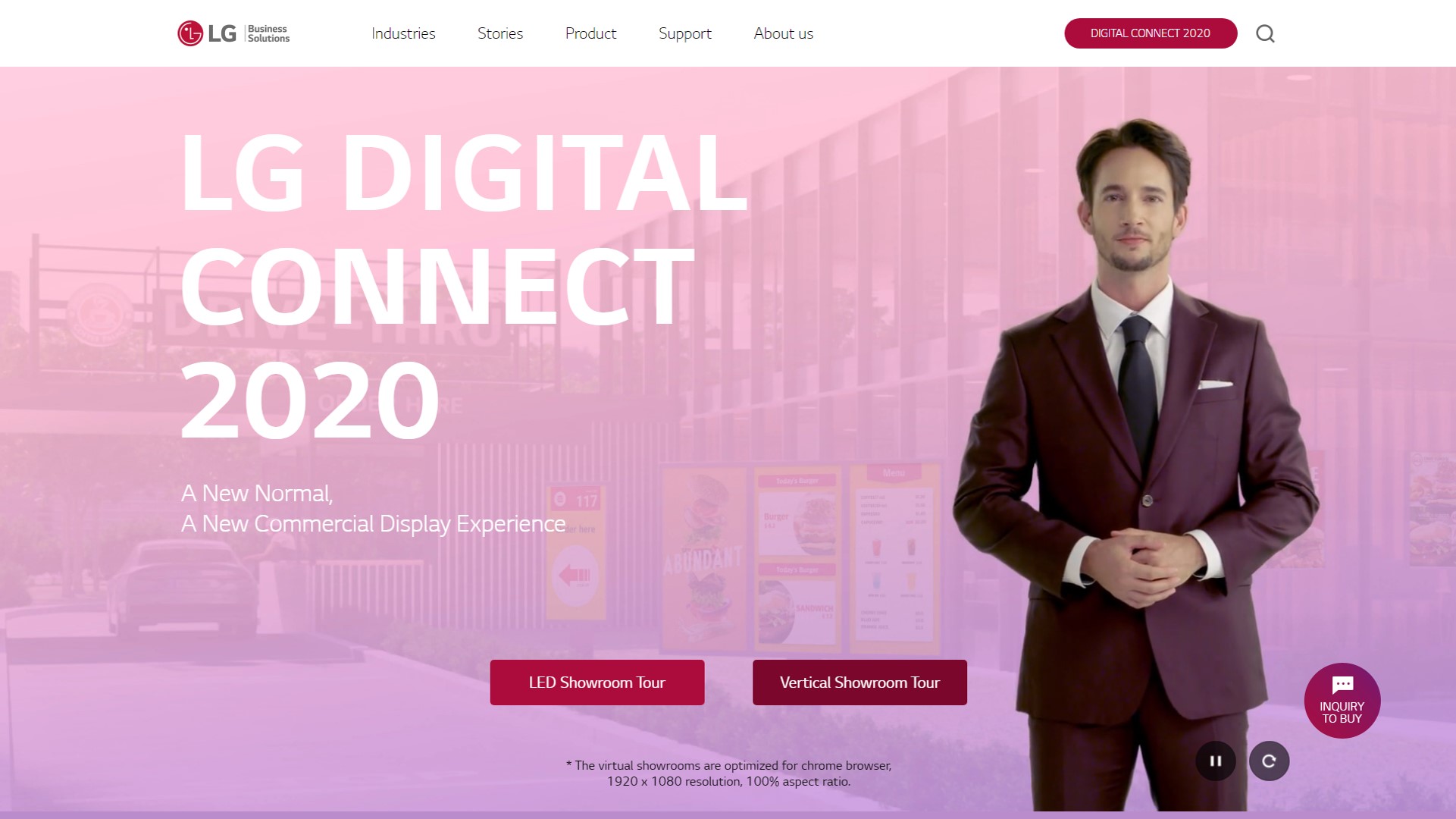 LG Digital Connect 2020, lo showroom virtuale per il digital signage thumbnail