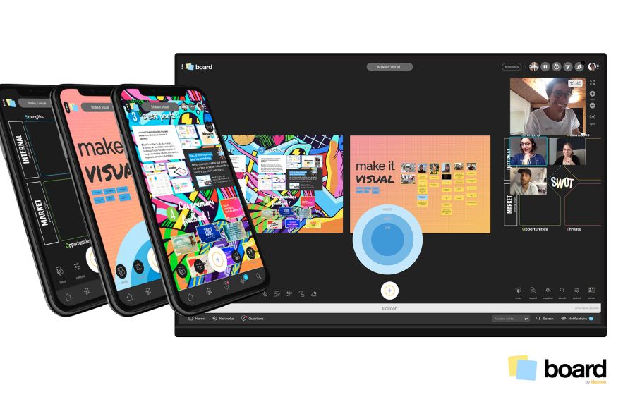 Smart Working: Klaxoon presenta la nuova piattaforma "Board" thumbnail