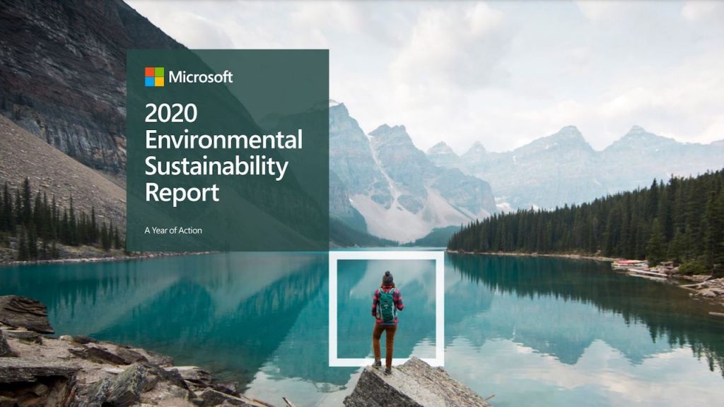 Sustainability Report Microsoft