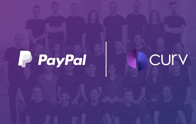 PayPal criptovalute acquisizione Curv