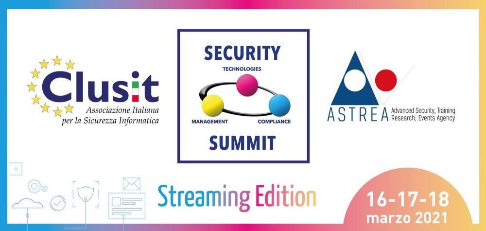 Il Security Summit Streaming Edition sarà online dal 16 al 18 marzo thumbnail