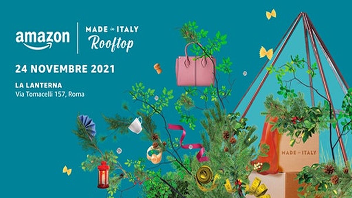 L'evento Amazon Made in Italy Rooftop a Roma il 24 novembre thumbnail