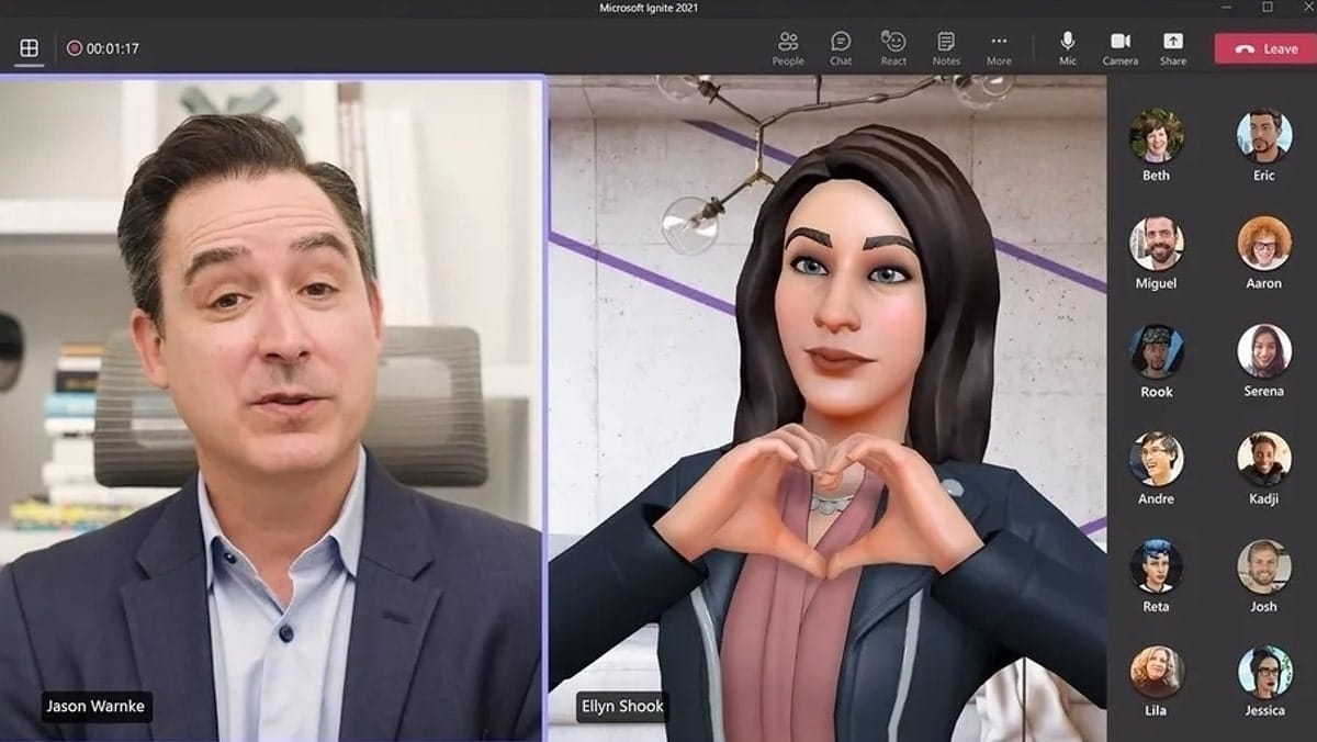 Microsoft Teams introduce gli avatar 3D thumbnail
