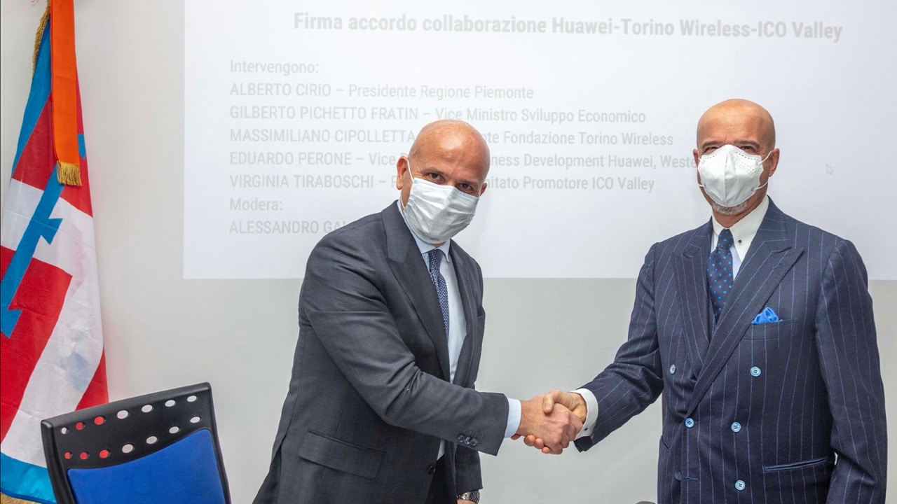 Huawei, ICO Valley e Torino Wireless siglano un accordo per l'alta formazione del futuro thumbnail