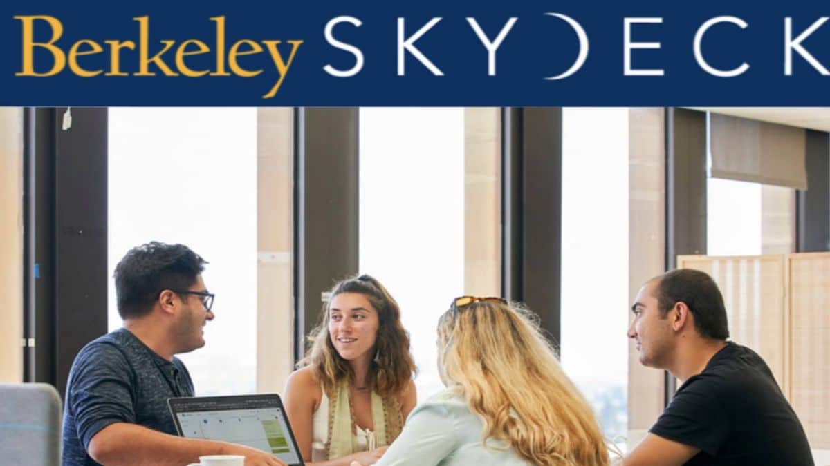 Skydeck, l'acceleratore dell'Università di Berkeley arriva in Italia thumbnail