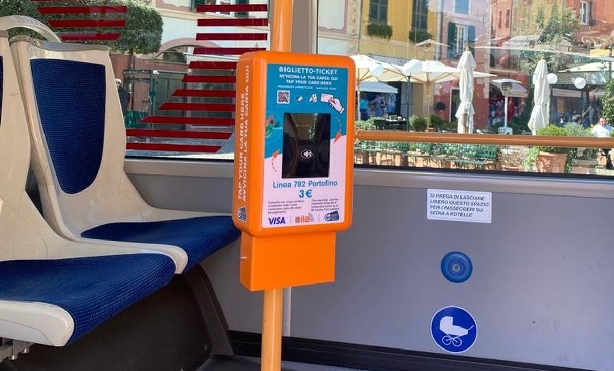 Visa e AMT insieme per i pagamenti contactless dei mezzi di trasporto pubblici di Portofino thumbnail