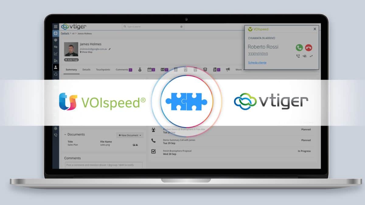 TeamSystem Communication integra VOIspeed con Vtiger One thumbnail