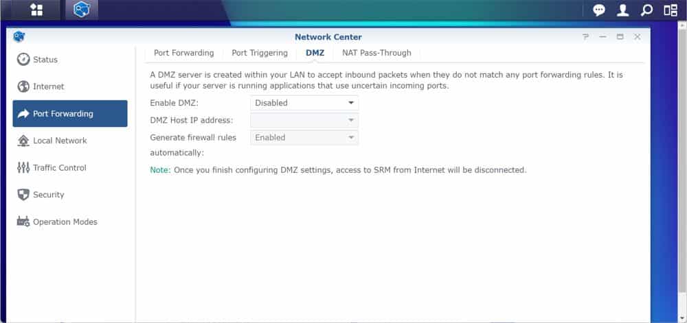 router DMZ