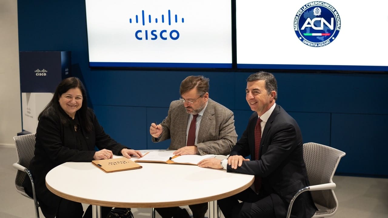 Cisco firma un protocollo d'intesa con l’ACN thumbnail
