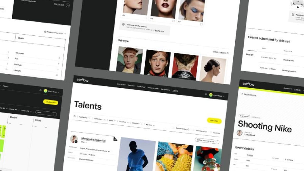 È nato Setflow, il primo software di e-commerce per la gestione dei team fotografici del Fashion thumbnail