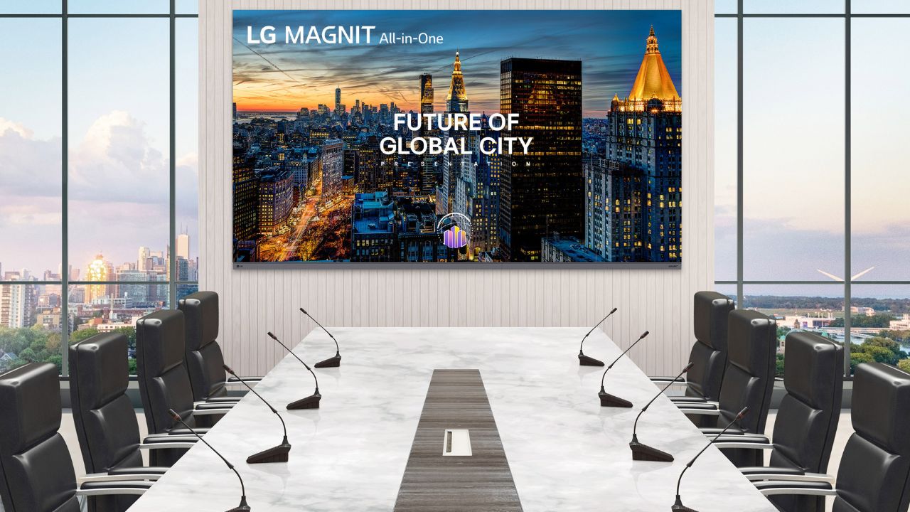 LG MAGNIT All-in-One: un nuovo display Micro LED da 136 pollici thumbnail