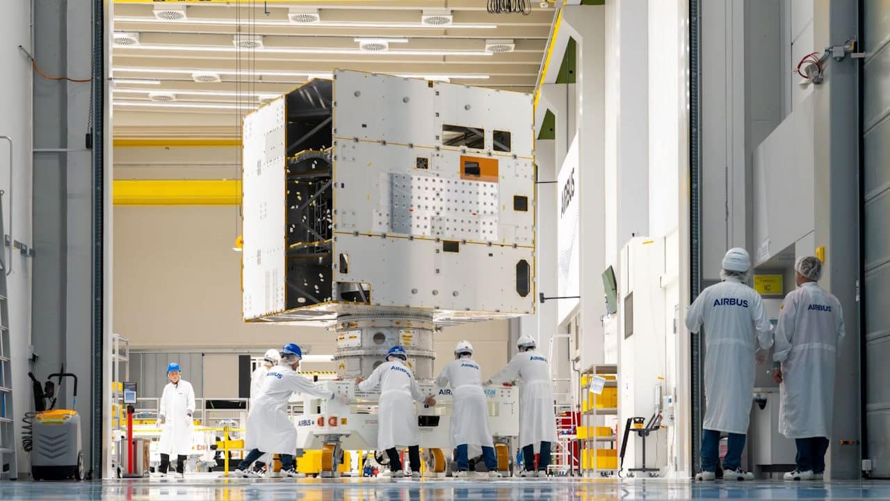 Airbus avvia la produzione dei satelliti Galileo di seconda generazione thumbnail