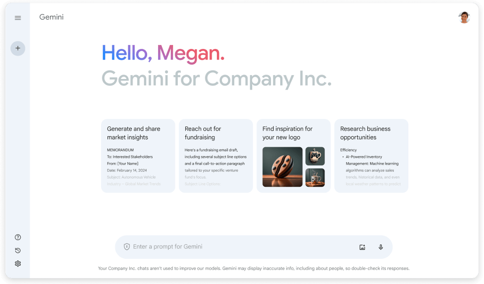 Gemini per Google Workspace