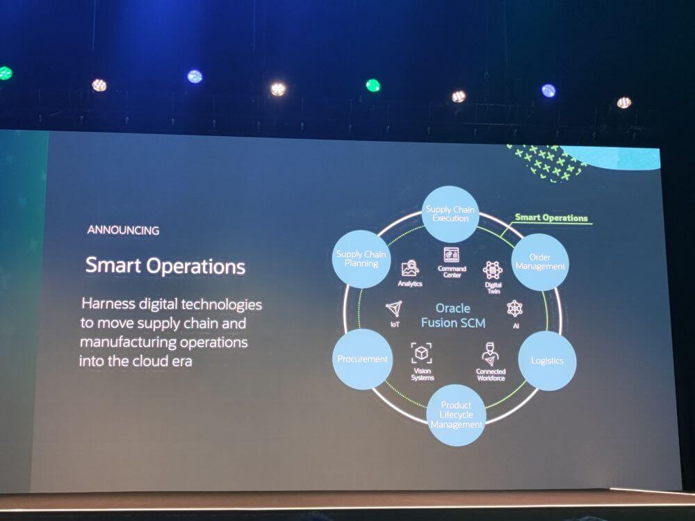 Annuncio di Smart Operations per Oracle AI Fusion Cloud Applications
