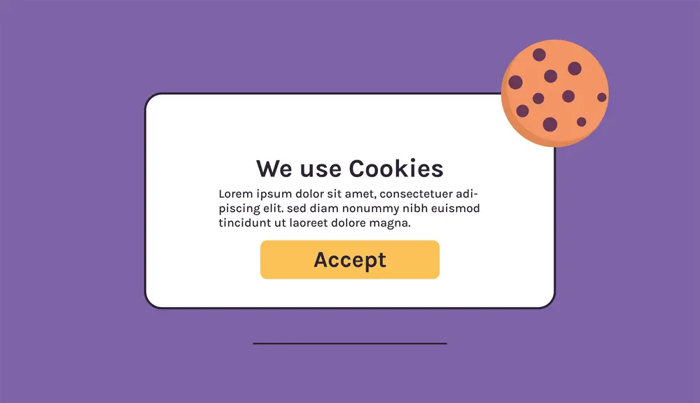 Rappresentazione dell'uso di cookie di terze parti di Google