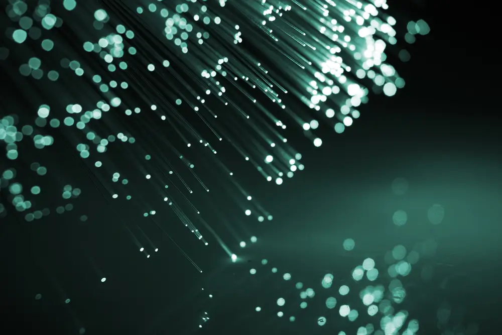 Rappresentazione di connettività aziendale basata su fibra ottica