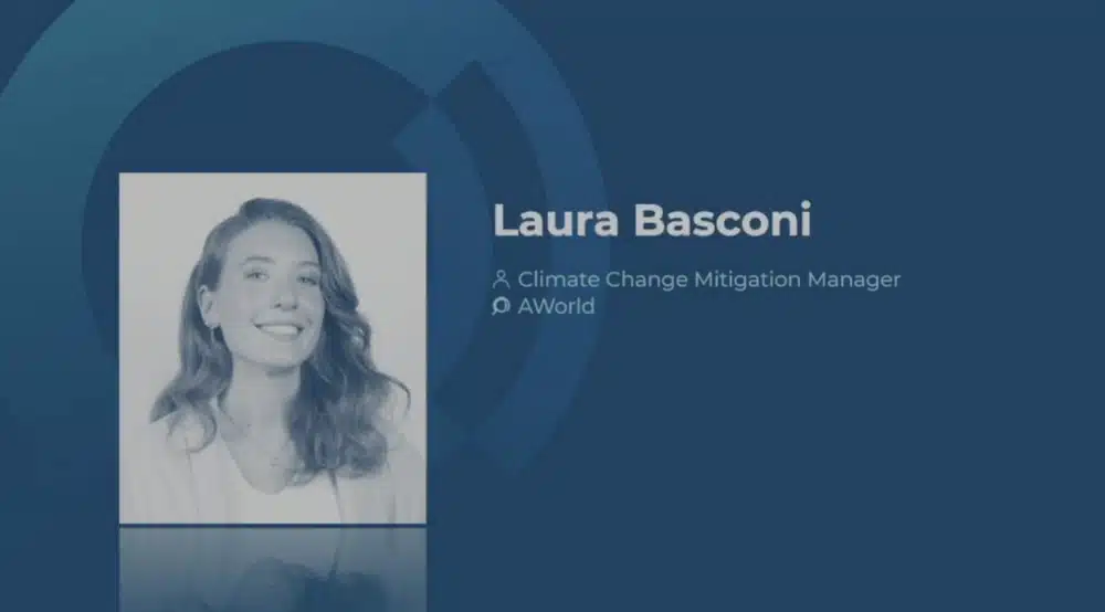 Laura Basconi, Climate Change Mitigation Manger di AWorld
