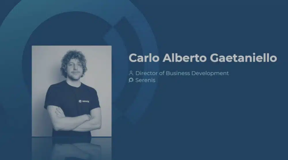 Carlo Alberto Gaetaniello, Director of Business Development di Serenis