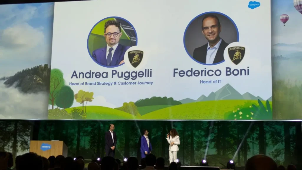 Lamborghini AI Enterprise Salesforce World Tour Milano 2024