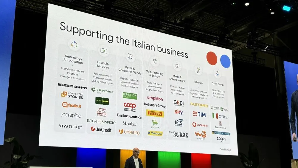 google cloud made in italy