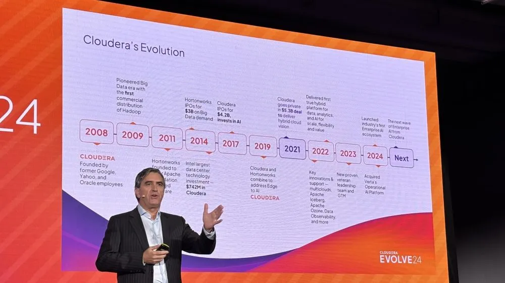 francisco mateo-sidron cloudera a evolve 2024 a Milano