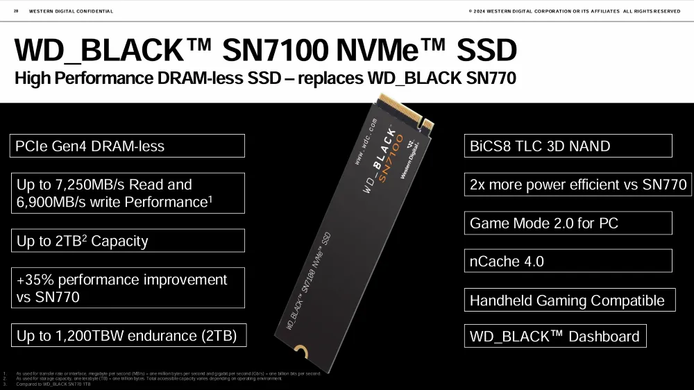 western digital wdblack sn7100 nvme