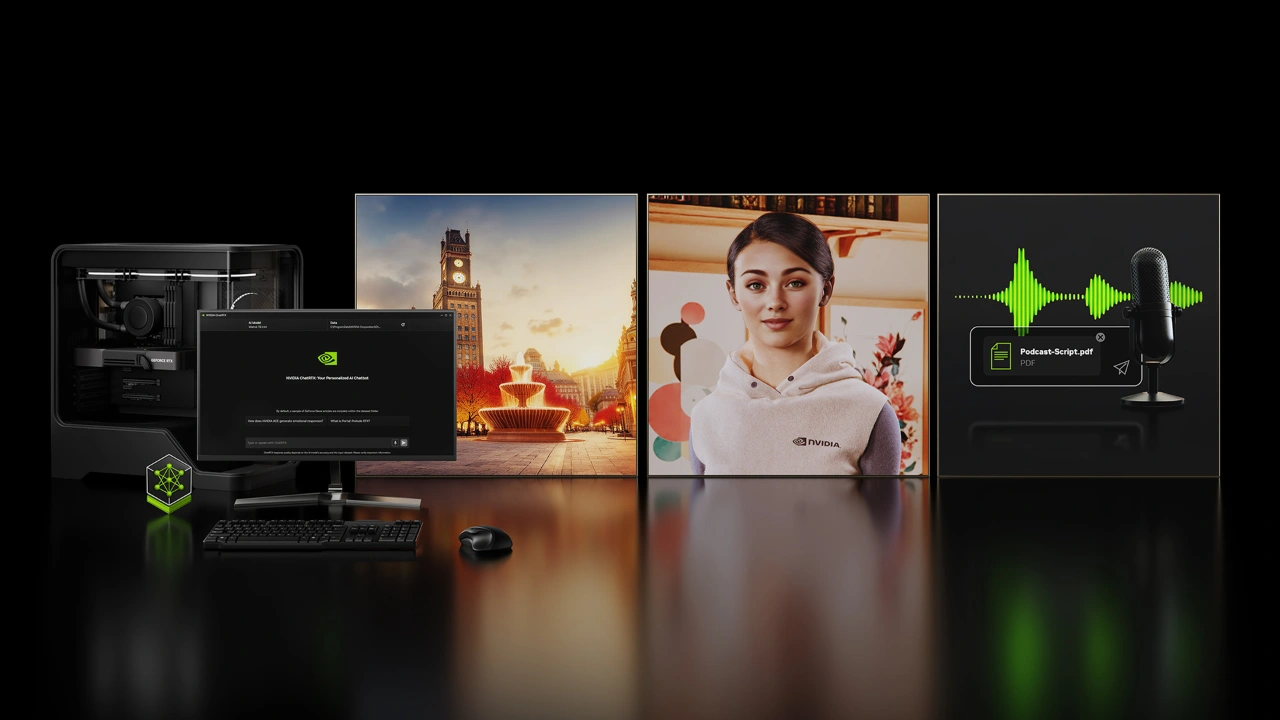 NVIDIA porta l’AI generativa sui PC con NIM e AI Blueprints thumbnail